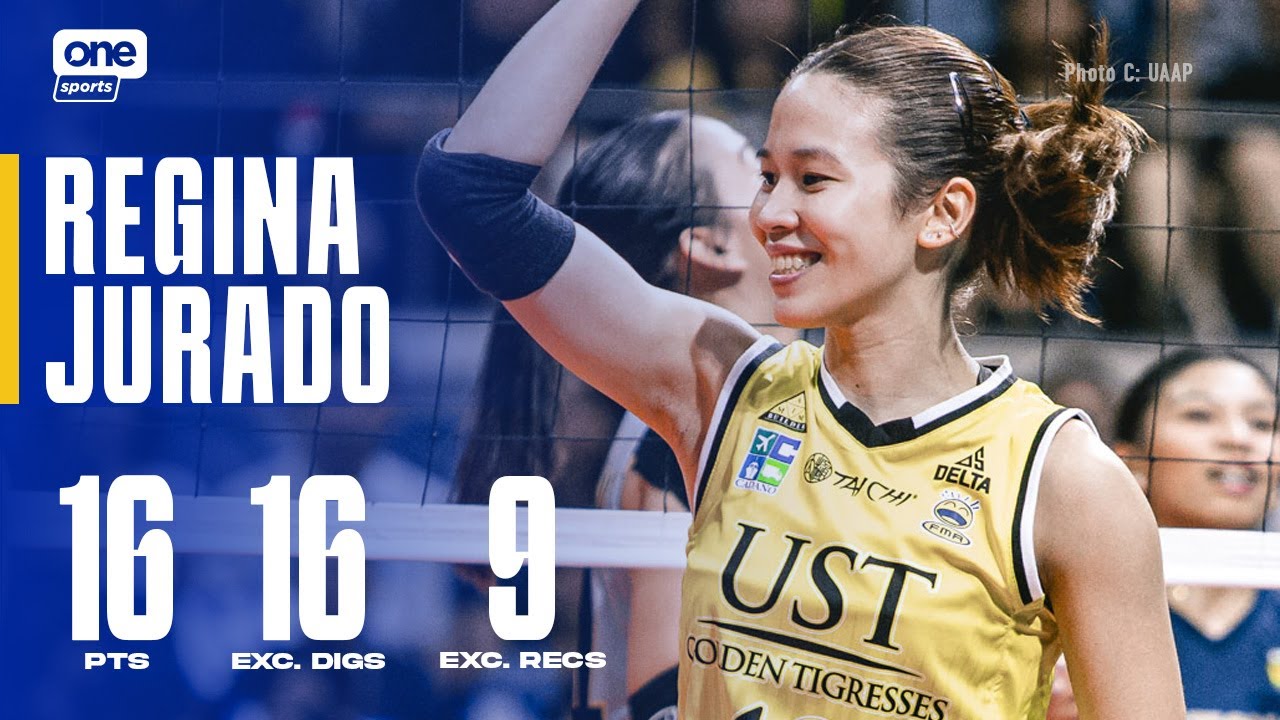 Regina Jurado DELIVERS 16 PTS for UST vs. NU 💥 | UAAP SEASON 87 WOMEN’S VOLLEYBALL | HIGHLIGHTS