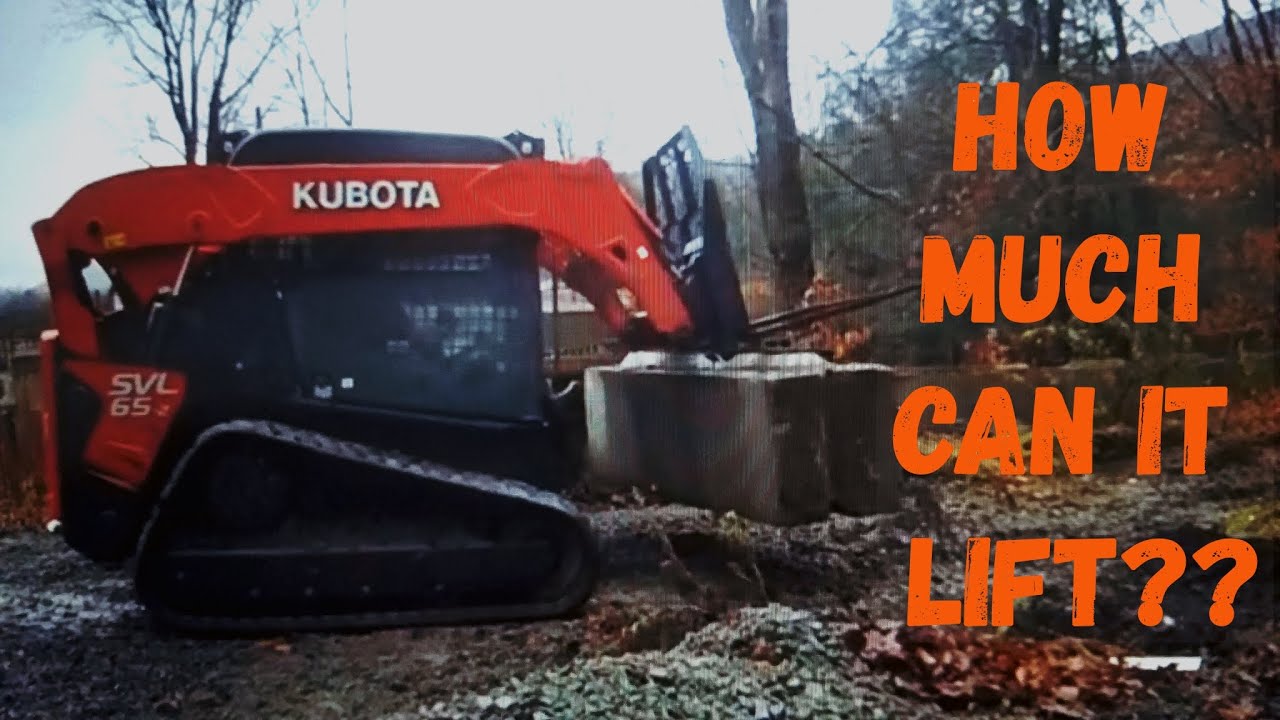 Giving The Kubota SVL65 Track Loader A Workout!!