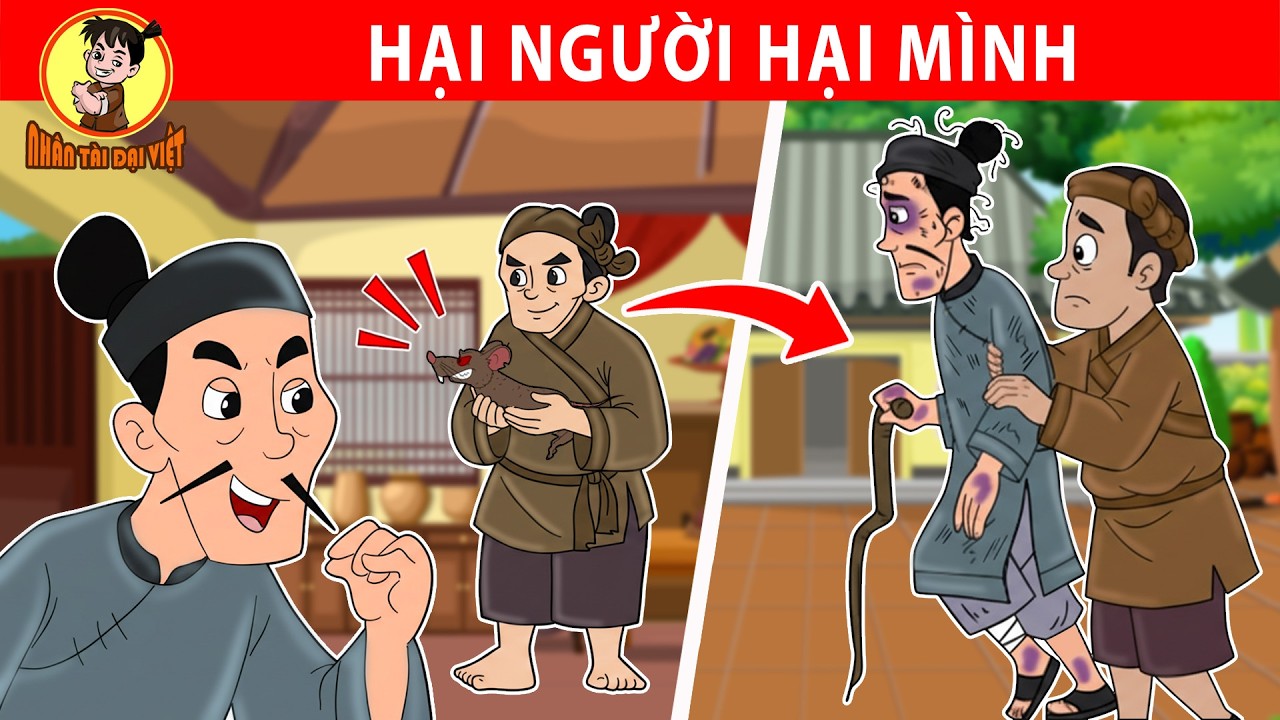HẠI NGƯỜI HẠI MÌNH - Nhân Tài Đại Việt - Phim hoạt hình - Truyện Cổ Tích Việt Nam | Xưởng Phim