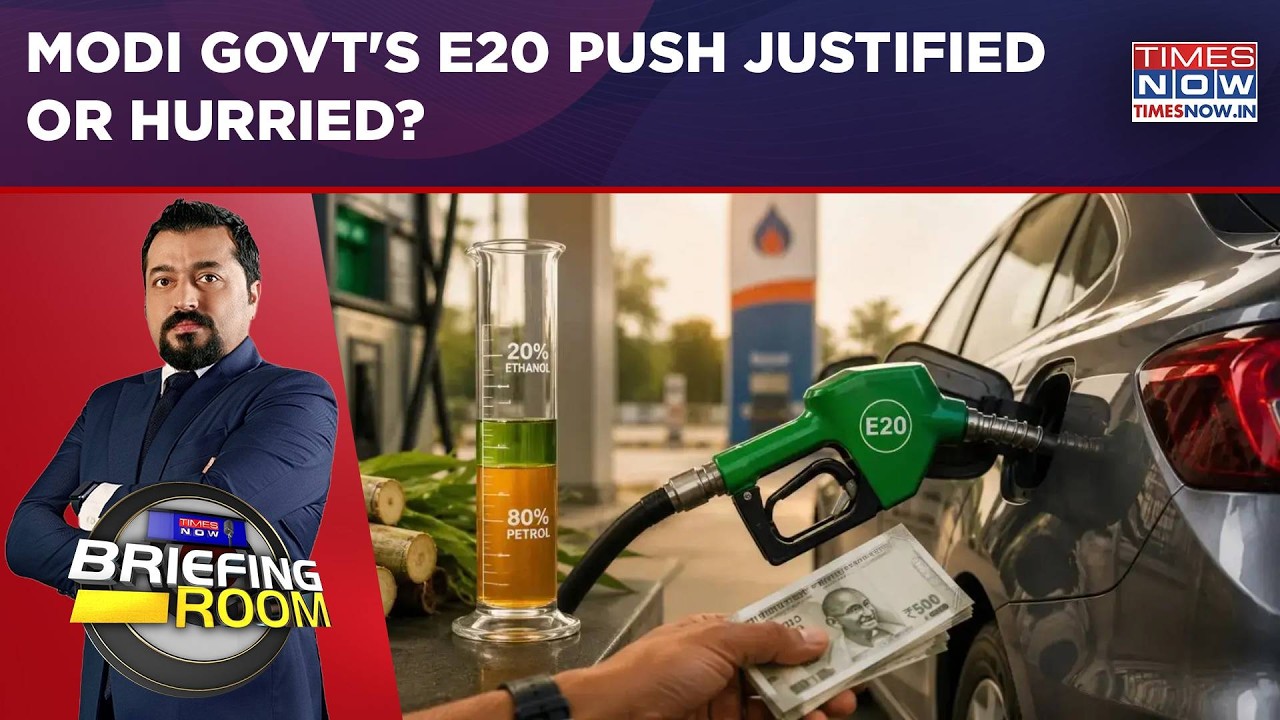 Modi Govt's E20 Push Sparks Debate As Auto Makers Back 'Clean Fuel'| E20 Push: Justified Or Hurried?