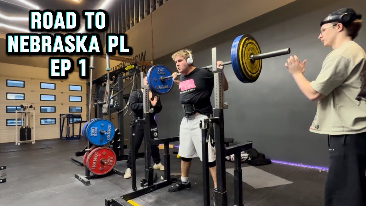 Week 4 SBD | ROAD TO NEBRASKA POWERLIFTING EP. 1