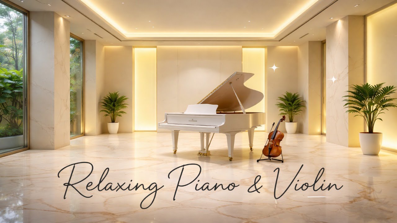 Soothing Piano and Violin Music 🎹🎻 | Relax, Unwind & De-Stress
