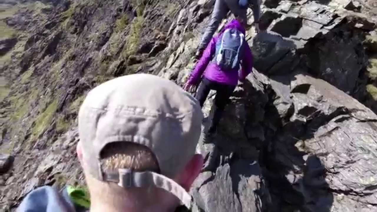 Walking Sharp Edge, Blencathra