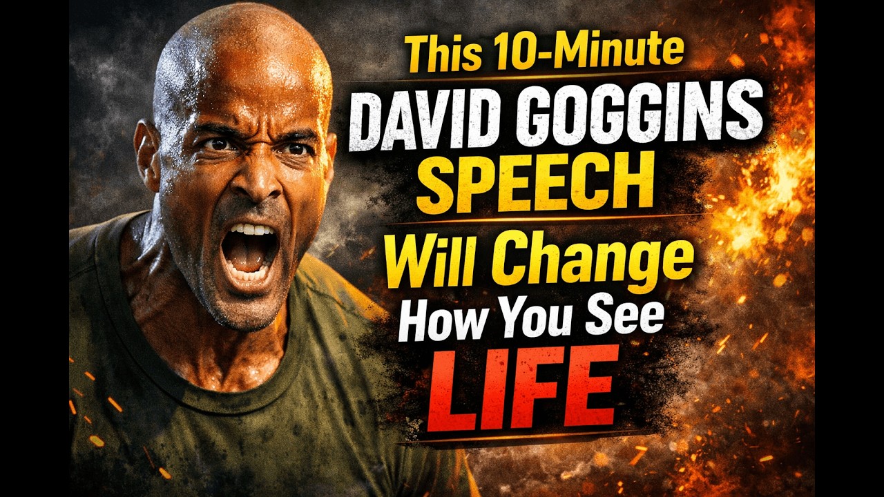 This 10-Minute David Gogins Speech Will Change How You See Life