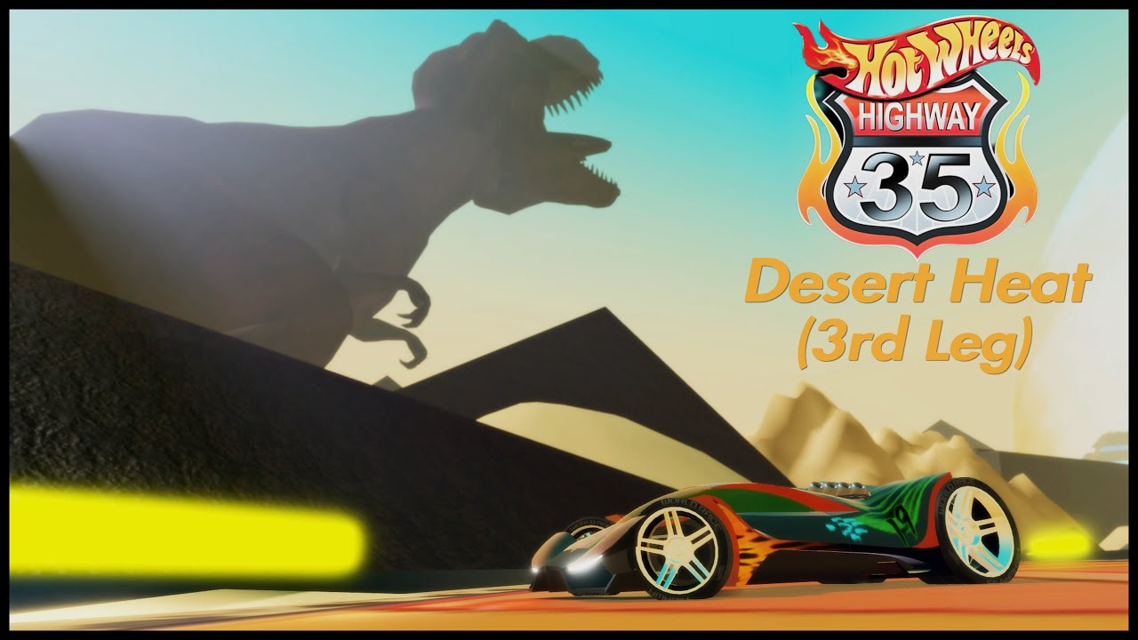 Hot Wheels World Race Desert Heat (3rd Leg) Gameplay (Vulture)