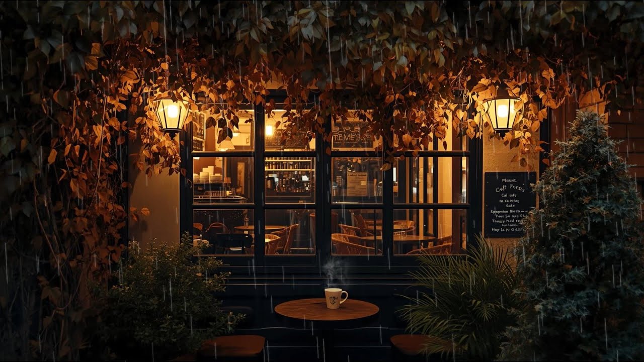 🔴 LIVE   Rain & Lofi Café Ambience 🌧️🎶☕Canlı Yağmur + Lofi Müzik 🌧️🎧