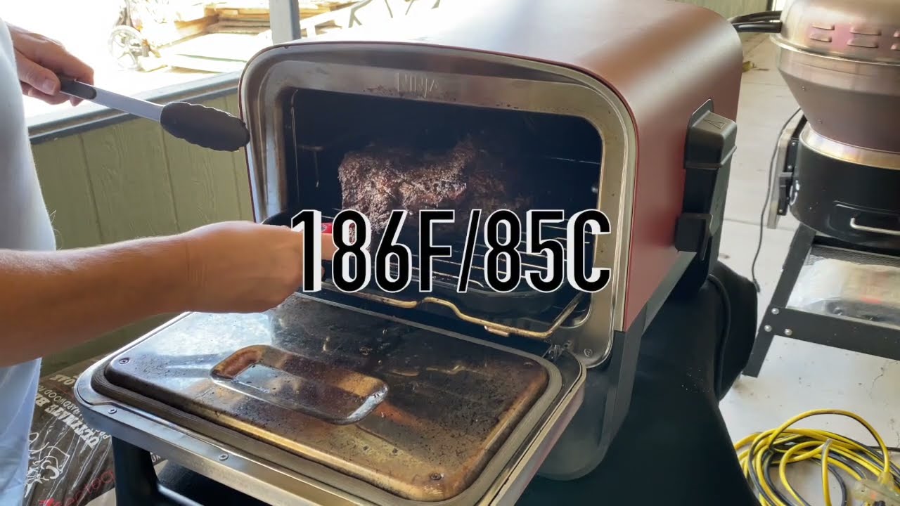 I Smoked a Brisket on the Ninja Outdoor Woodfire Oven — You Won’t Believe This!