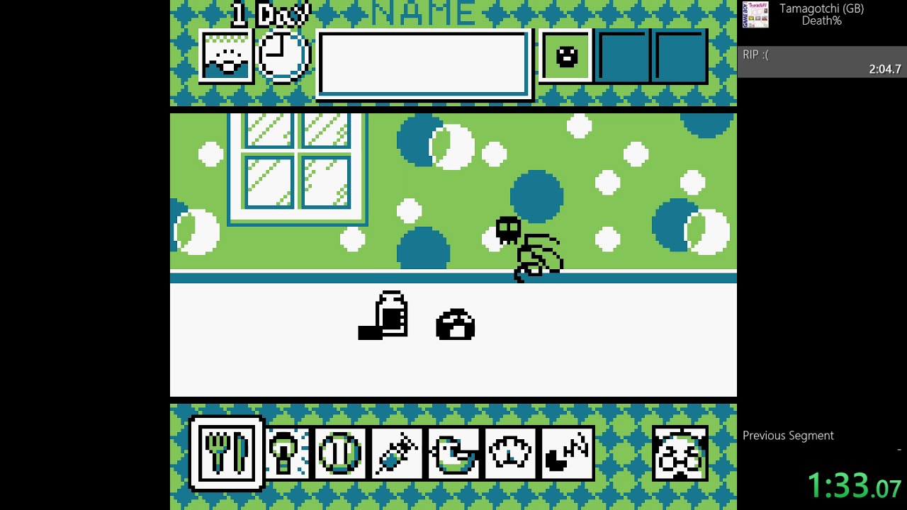 [Obsolete] Speedrun - Tamagotchi (GB) - Death% - Old PB