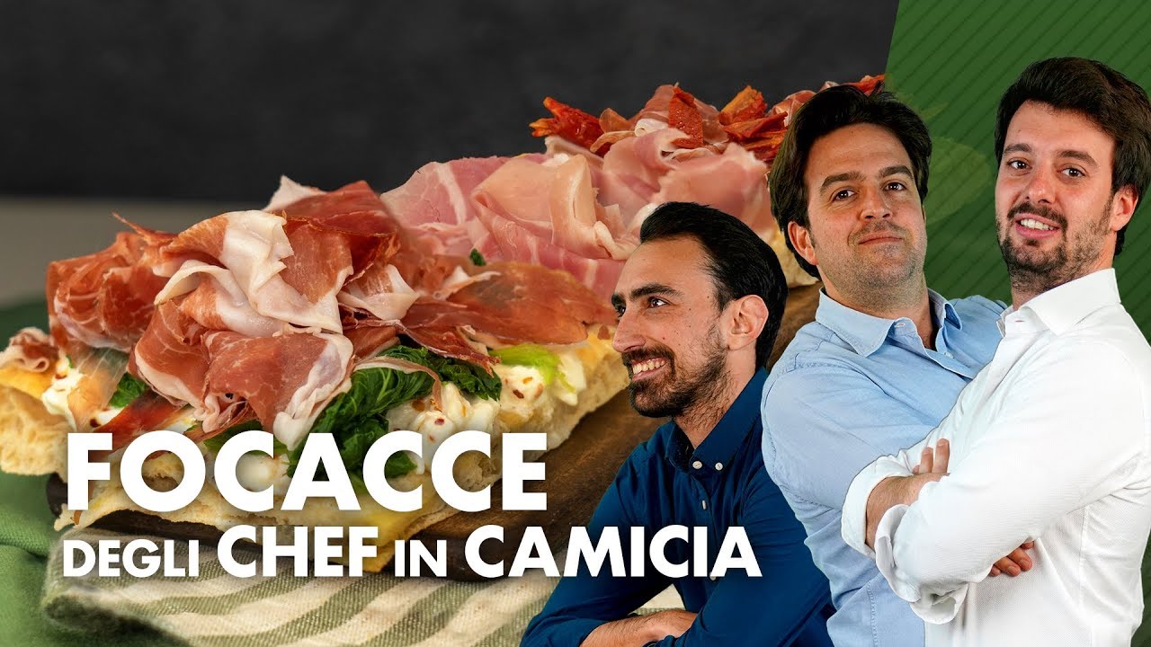 Le focacce degli Chef in Camicia *CHI FA DA SÉ FA PER 3*