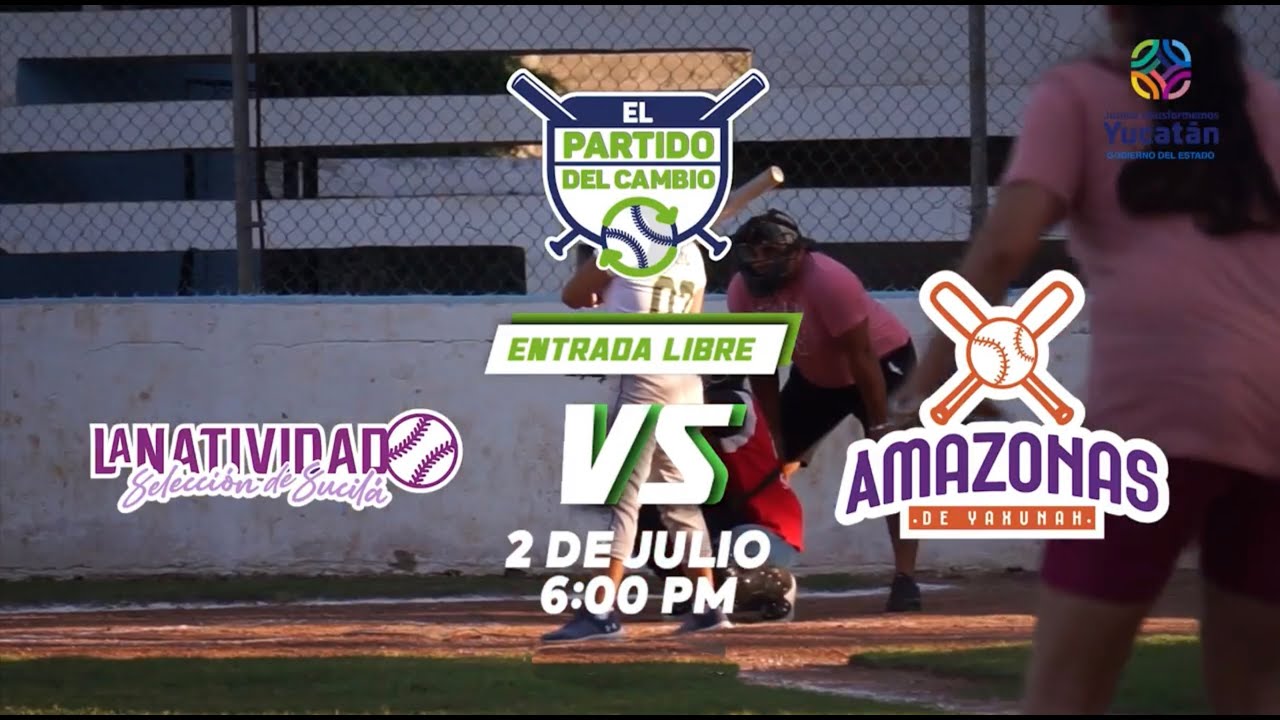 🔴EN VIVO: Las Amazonas de Yaxunah vs. Selección de Sucilá🥎 | TELE Yucatán