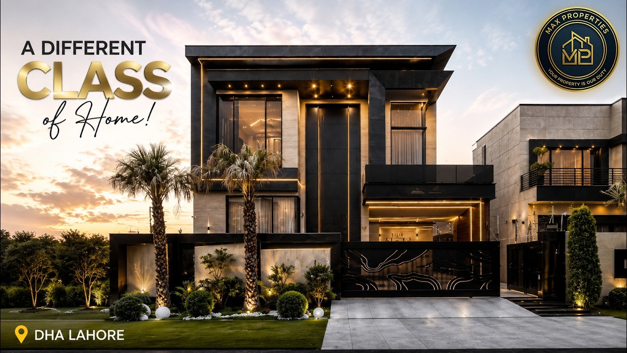 This 1 Kanal House Is in a Different Class! | DHA Lahore | Fully Furnished House Tour