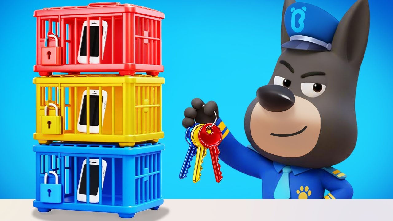 Mobile Phone Jail Adventure | Kids Learn Good Habits  | Kids Cartoon | Sheriff Labrador