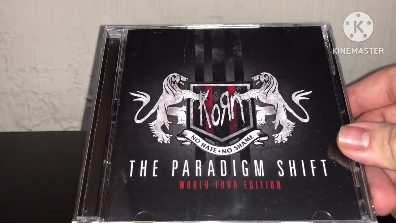 💿CD Unboxing💿 Korn - The Paradigm Shift World Tour Edition