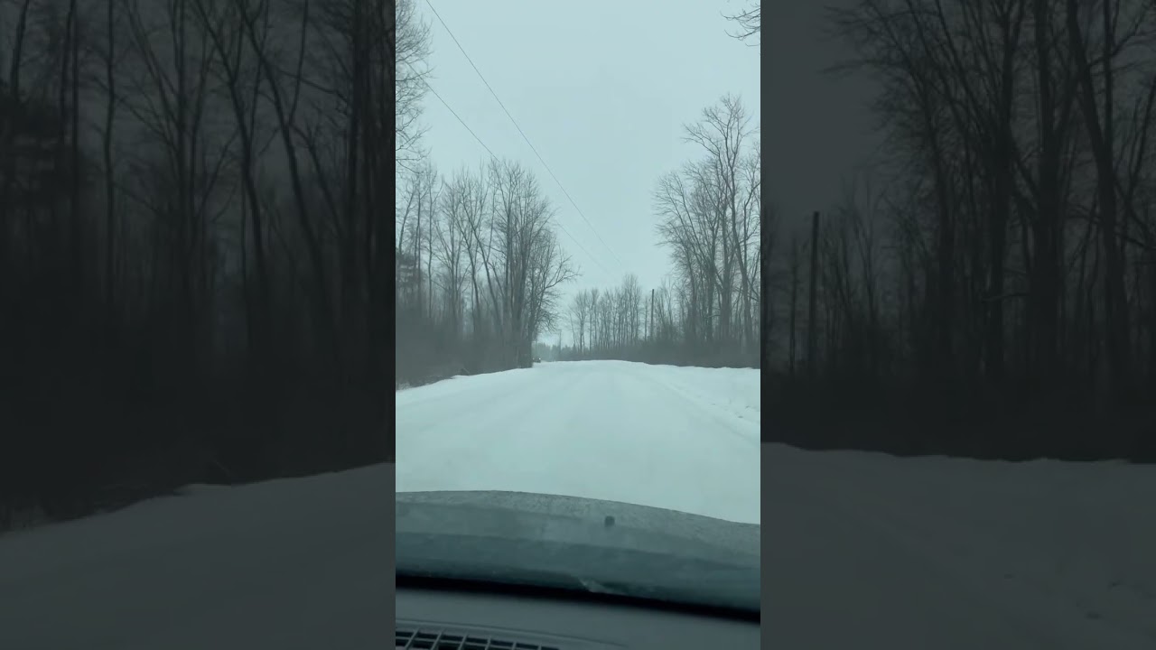 Ingleside Ontario Canada #canadalife #frozen #wintercollection #coldweather #snowfall #driving #fun