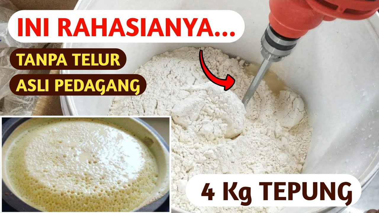 Bocoran Bisnis & Cara Membuat Adonan Martabak Manis dari Pedagang Langsung | Modal irit