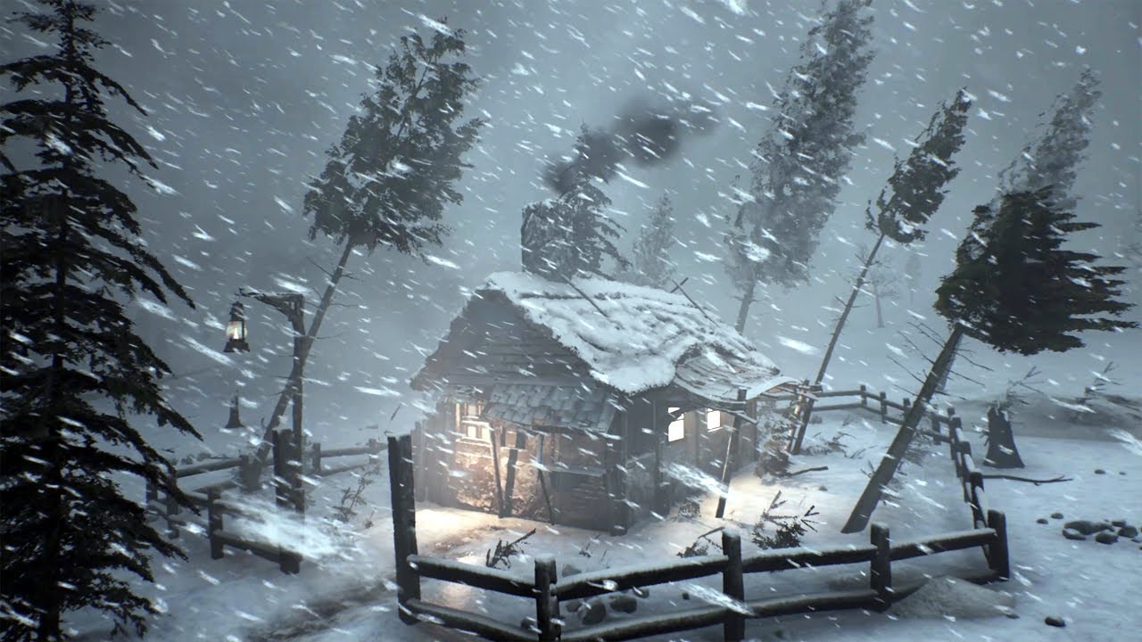 99% of You will Fall Asleep with WINTER SNOWSTORM SOUNDS | Gentle Arctic Night 2026