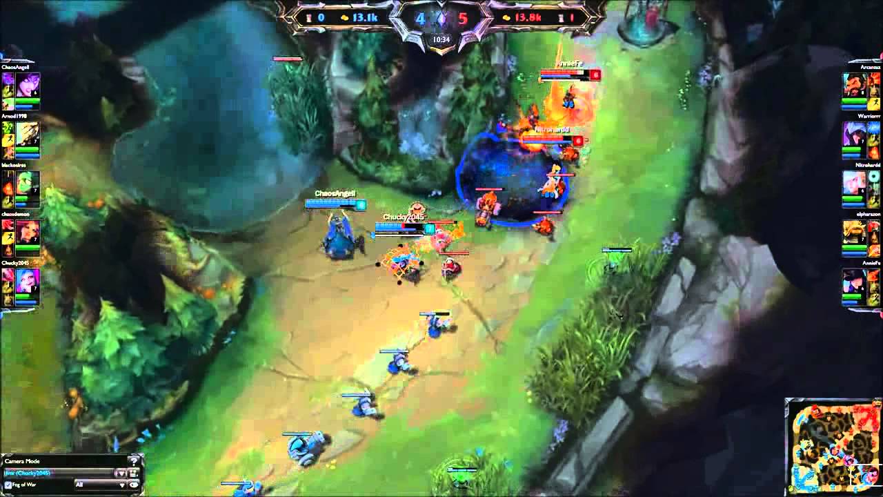 Jinx e Morgana vs Draven e Taric / Caitlyn e Janna