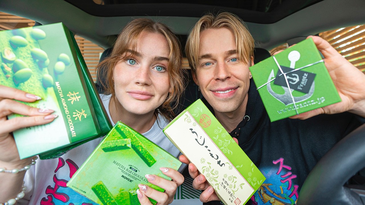 Testataan MATCHA herkkuja! (OMG)