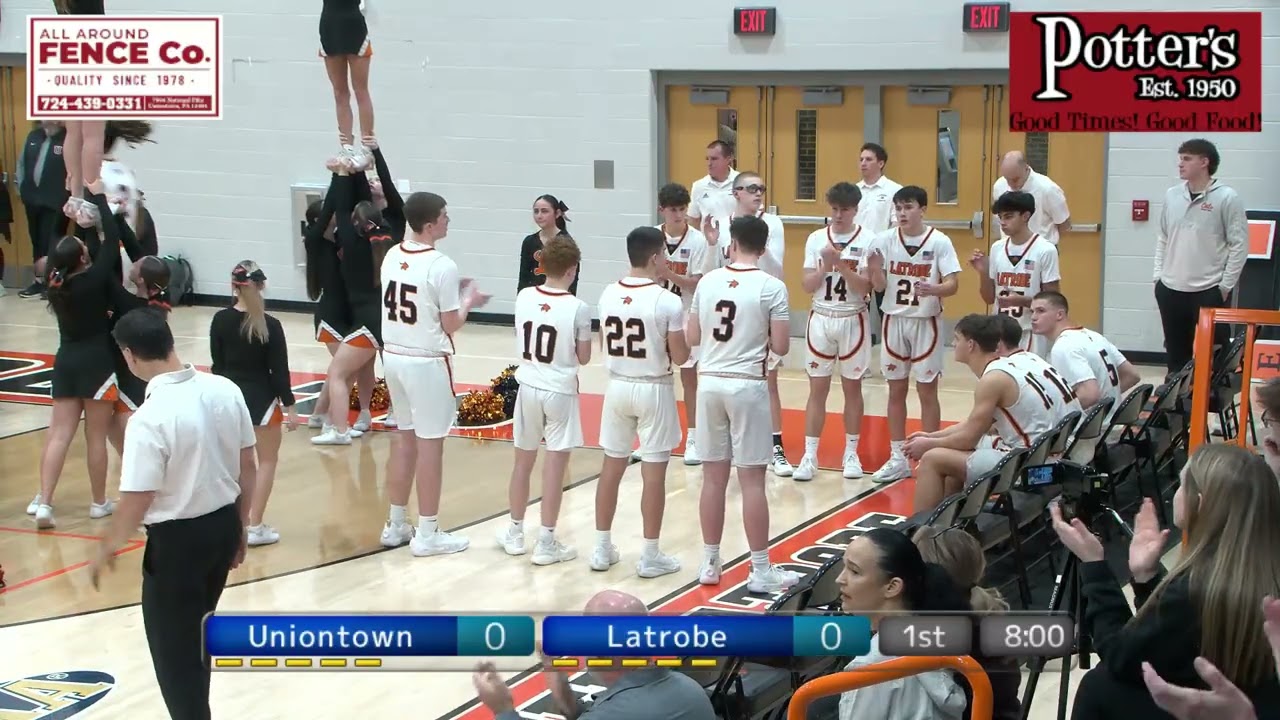 WPIAL Boys High School Basketball Uniontown at Greater Latrobe 1/20/26