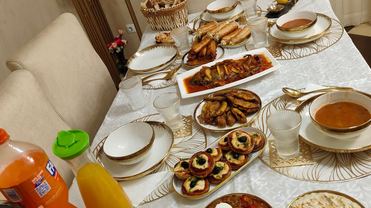 طاولة افطار 3 يوم من رمضان 2026❤️