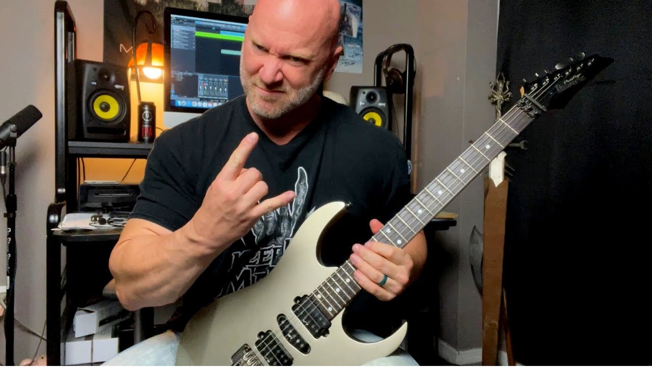 JSGA Lesson 12: Thrash Metal Galloping Exercise - Metal Riff Lesson