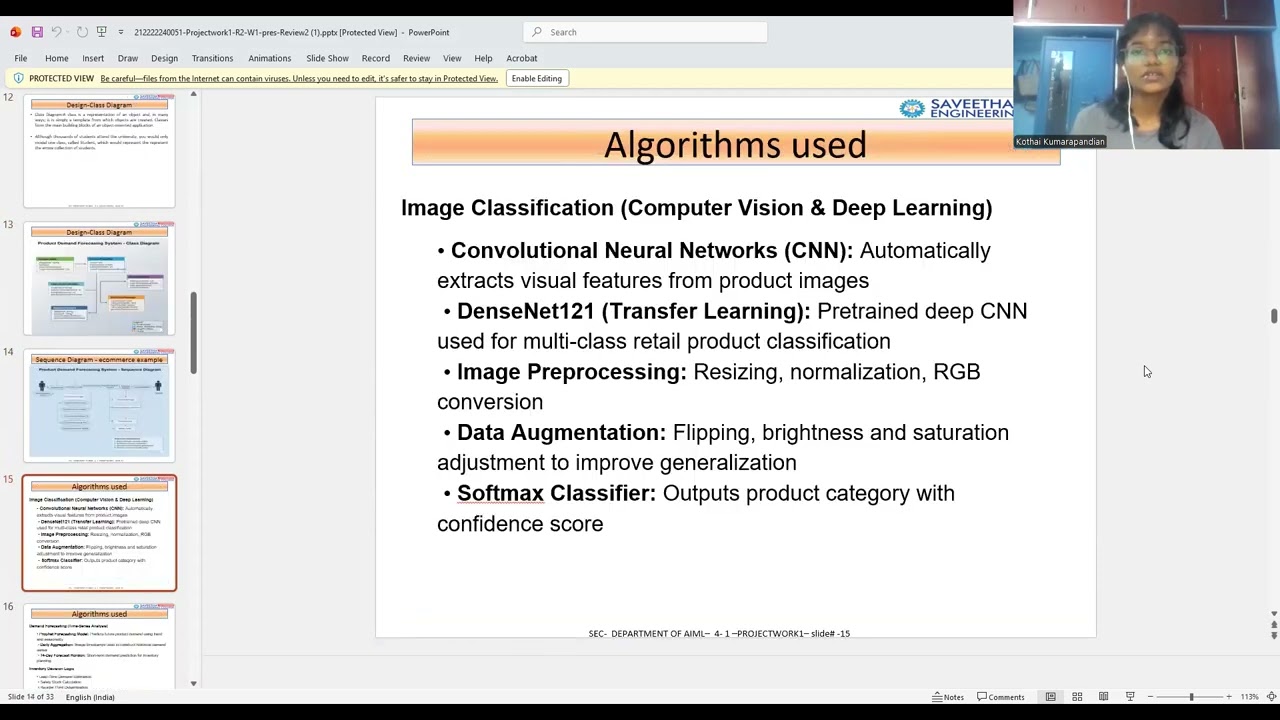 Video Presentation on AI-Powered Retail Demand Forecasting and Smart Inventory Management