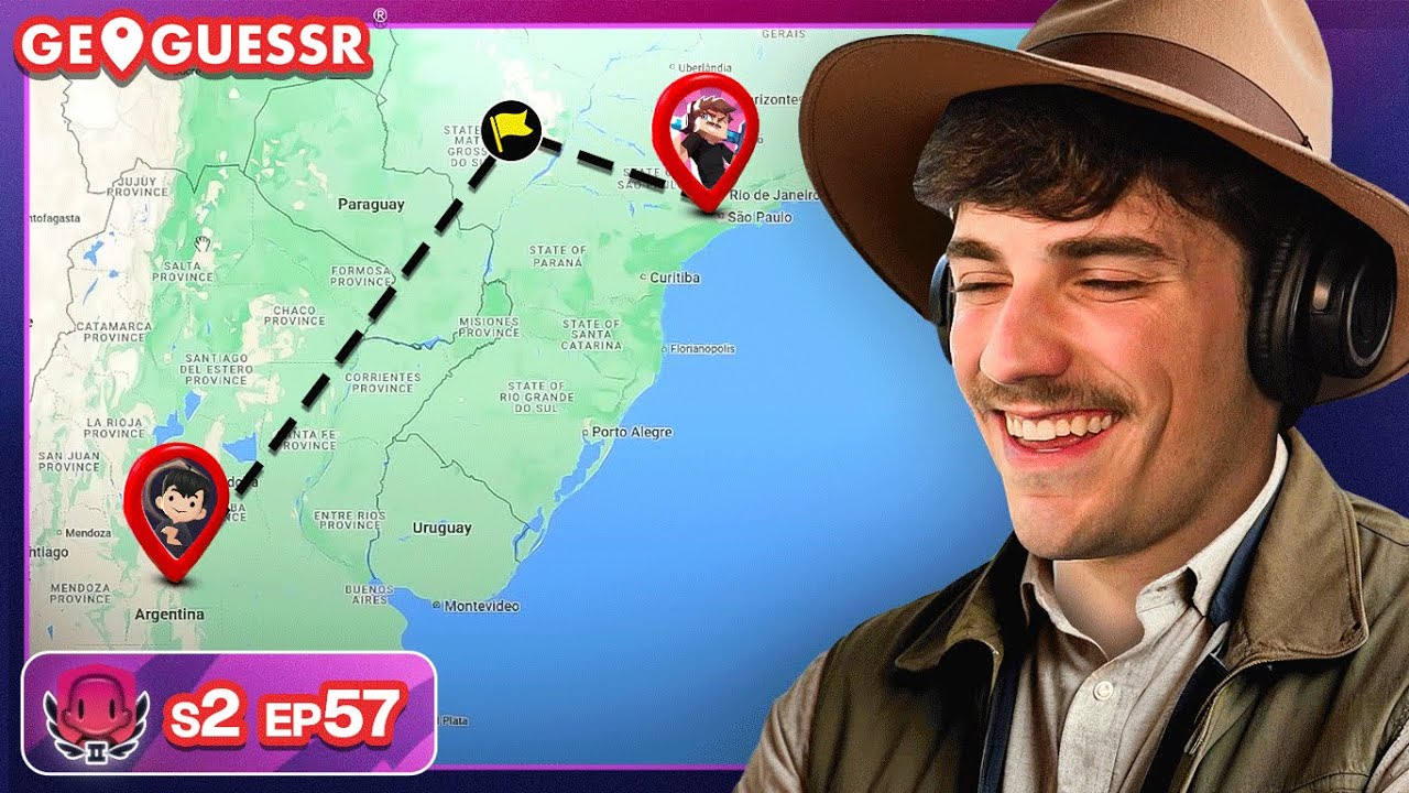 BELO JOGO DO TIGREZO! | GeoGuessr #S2E57