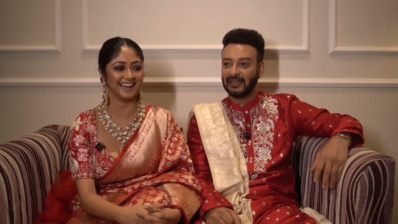 Shaheb Bhattacherjee Sushmita dey 🥰 kothha AV  October Jamai bow