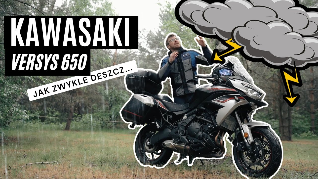 W deszczu, chłodzie i mgle. Turystyka motocyklowa bywa r&oacute;żna: Kawasaki Versys 650