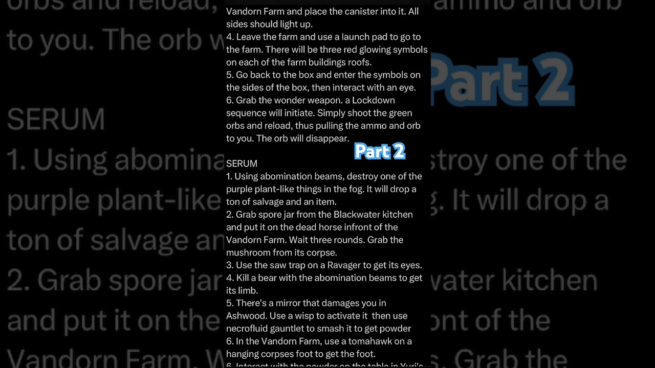 Part 2 of ashes EE 