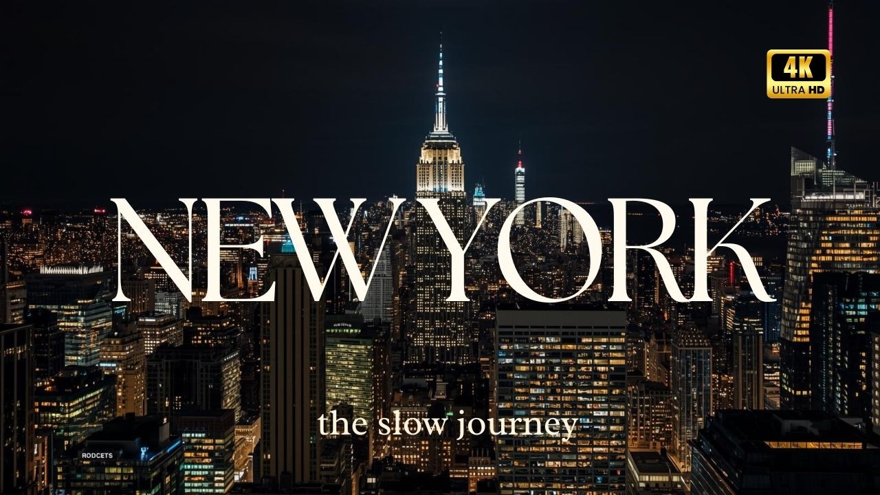 Magical Night Views of the Manhattan Skyline: A Dazzling Tour of NYC 🇺🇸✨🌃