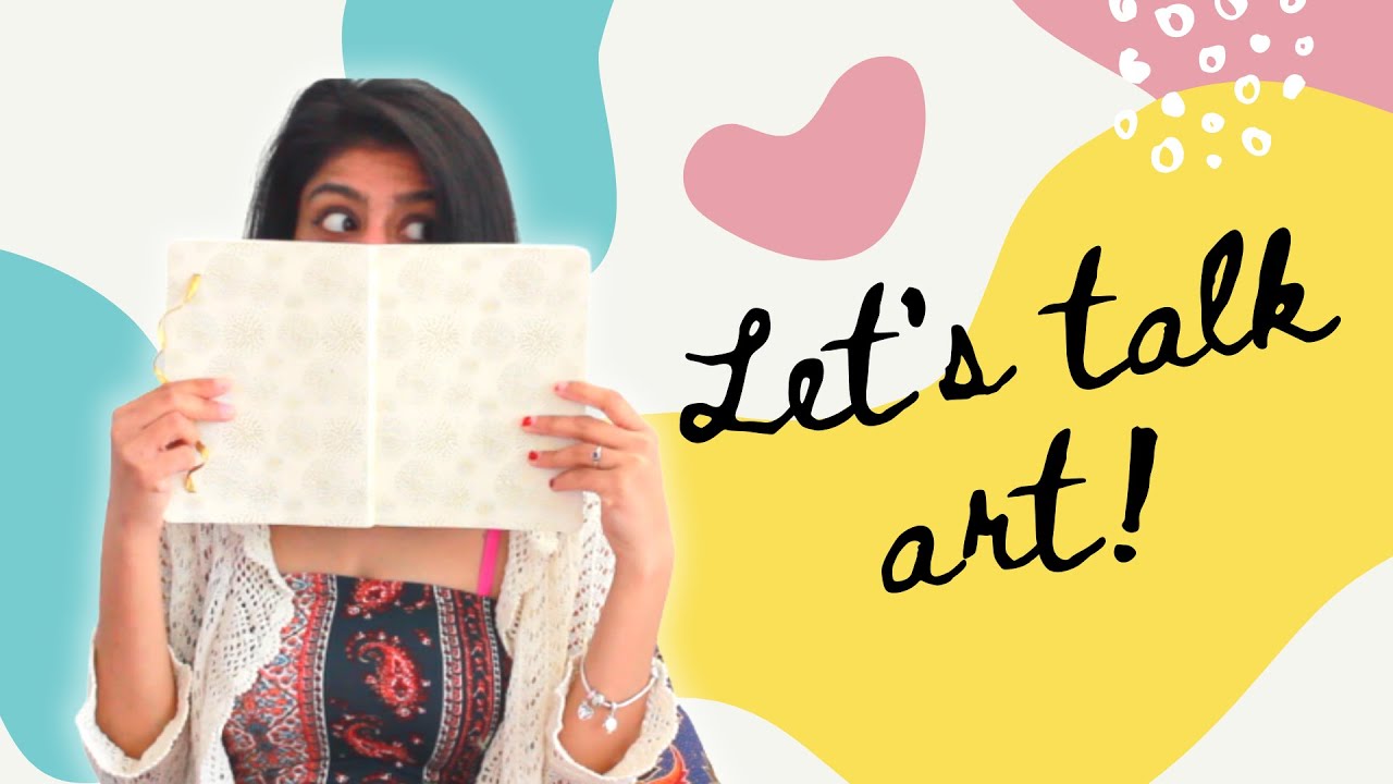 How to Art✨ : (mixed media) //Paint with me//Filling my sketchbook//🌱