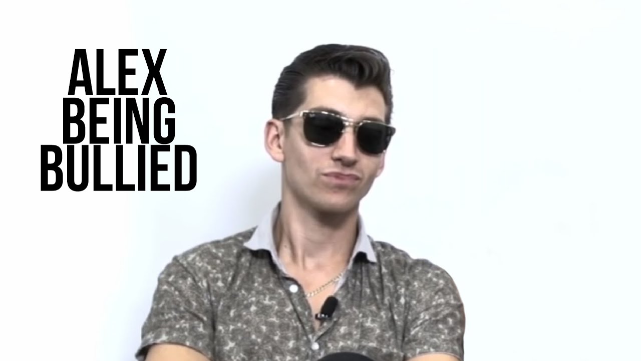 alex turner being bullied for a minute straight