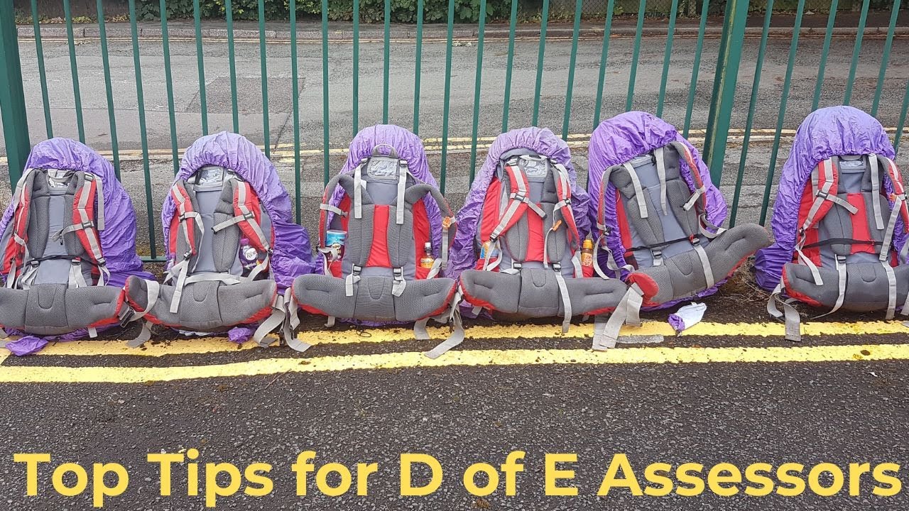 Tips for D of E Assessors