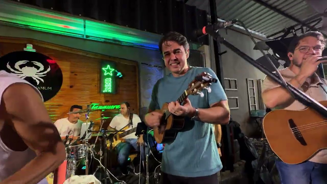 Quarteto linha & Serginho pimenta ver&atilde;o 2026. Espetacular.