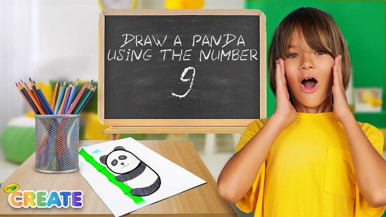 Learn to Draw with Numbers! |  Fun & Creative Drawing Hacks for Kids
