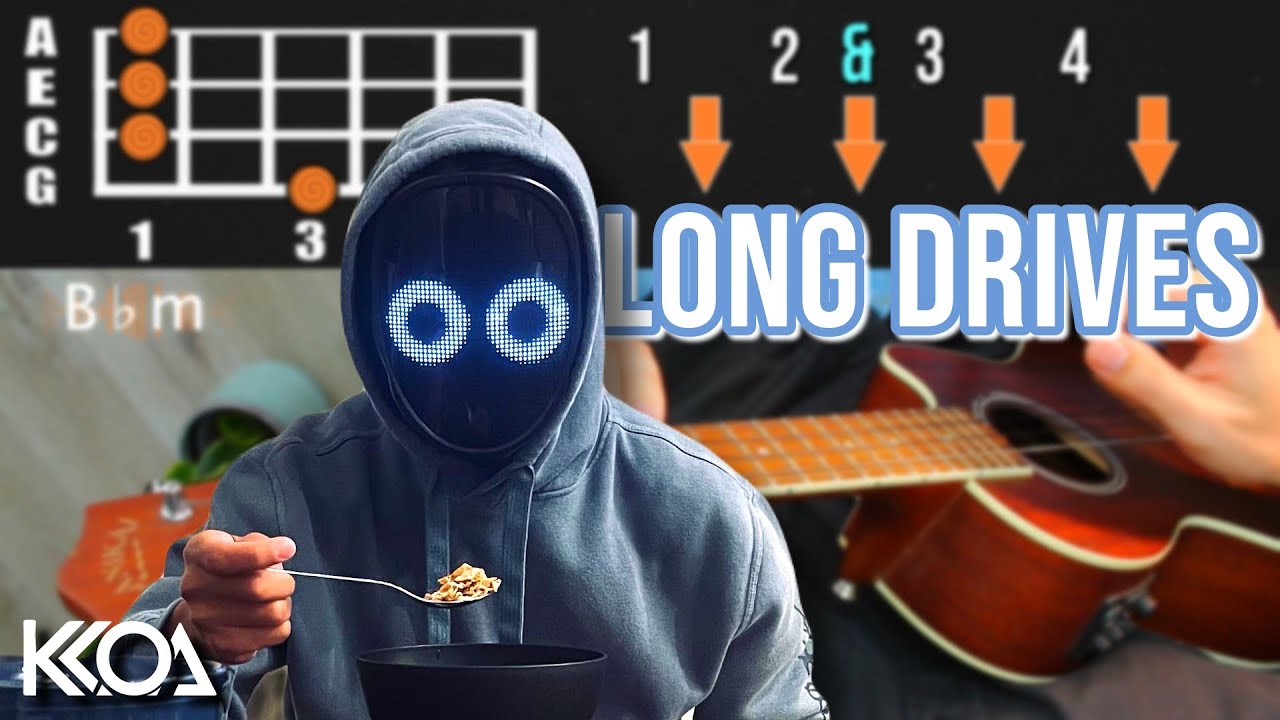 BoyWithUke LONG DRIVES Easy Ukulele Tutorial