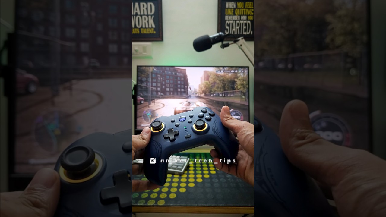 Playing NFS Unbound with Evofox Elite X2! 🔥❤️ #gaming #videogamecontroller