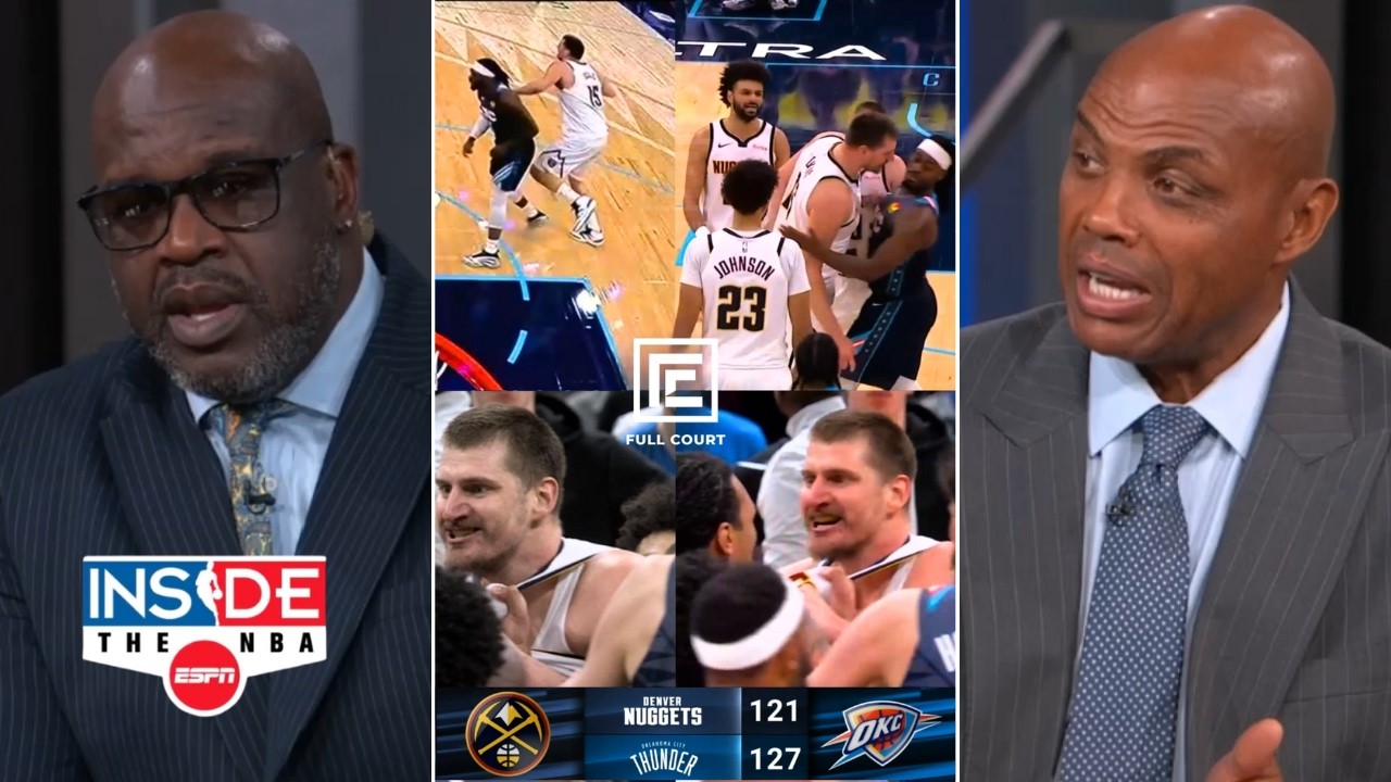Inside The NBA | Lu Dort would be such a great villain- Shaq & Chuck on Thunder beat Nuggets 127-121