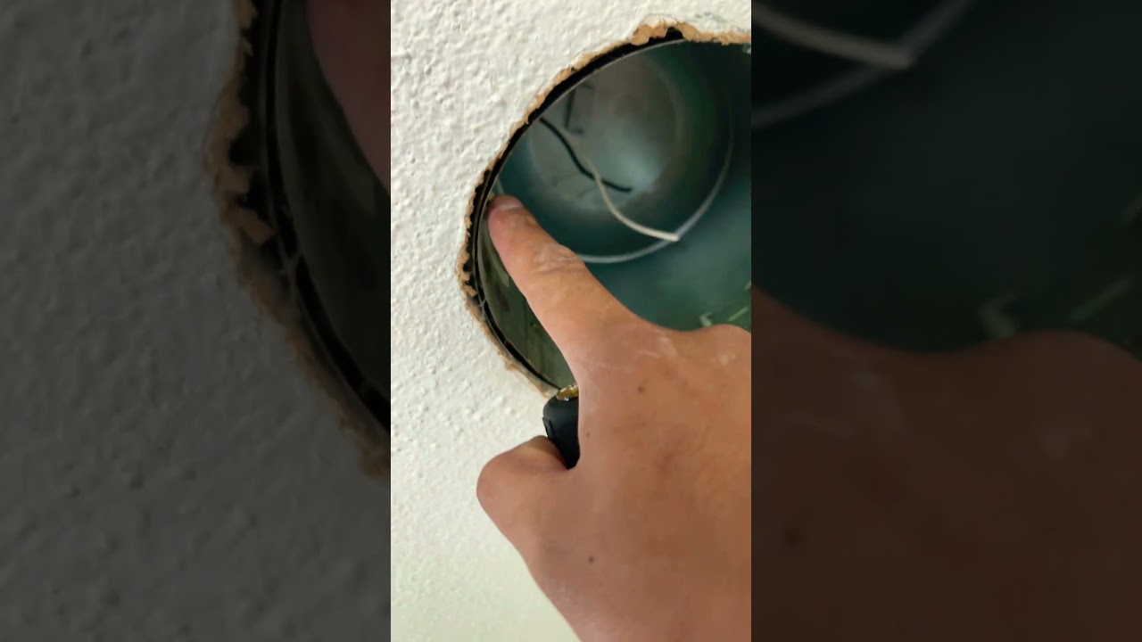 How to convert a CAN LIGHT into a LED wafer light - NO DAMAGE - 100 watts to 7 watts upgrade