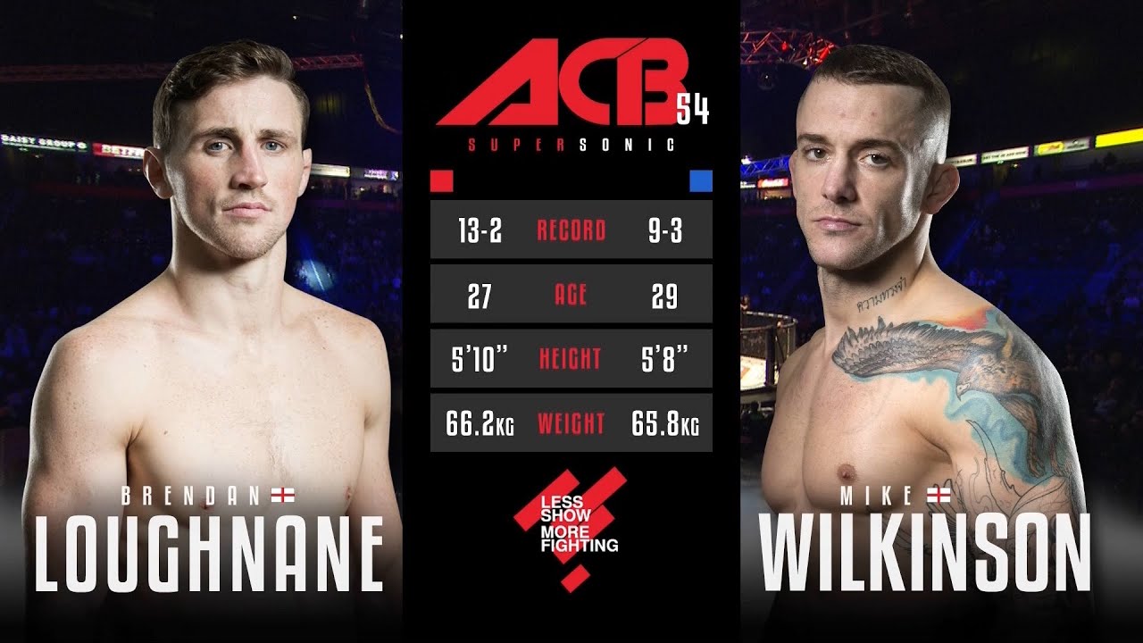 Брендан Лонэйн vs. Майк Уилкинсон | Brendan Loughnane vs. Mike Wilkinson | ACB 54 - Supersonic
