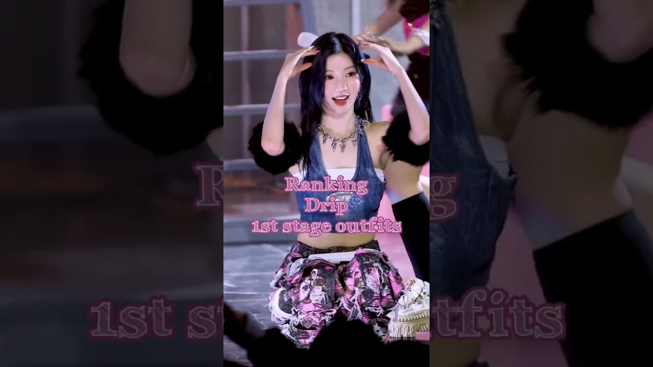 Ranking 'Drip' 1rd stage outfits 
