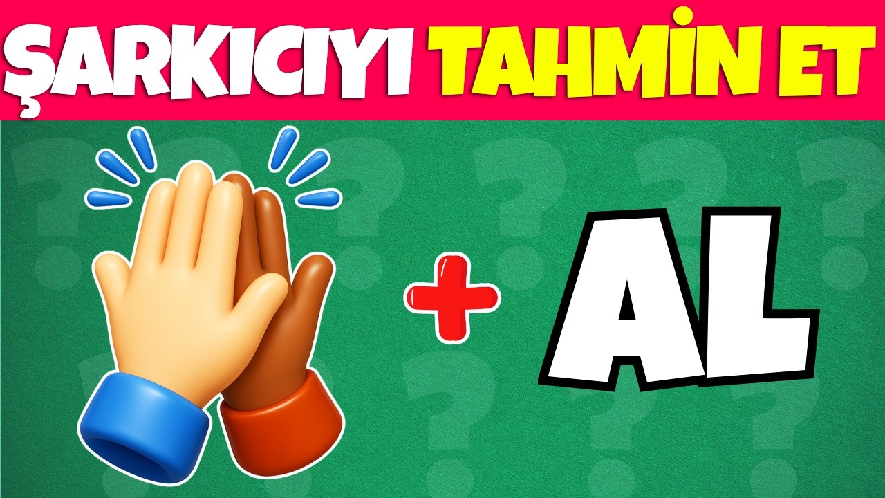 Emojilerle Ünlü Şarkıcıları Tahmin Et 🎤🎵Emoji Bulmaca 🎉Şarkıcıyı Tahmin Et