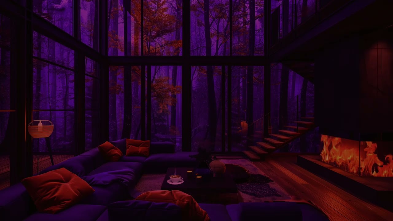 Perfect Calm Rain Sounds at Night (No Ads) Cozy Rainstorm for Deep Sleep & Relaxation | 8 Hours