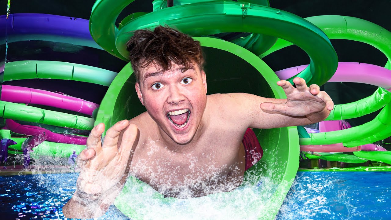 1 Nacht ein ganzes SCHWIMMBAD f&uuml;r eine PARTY gemietet!