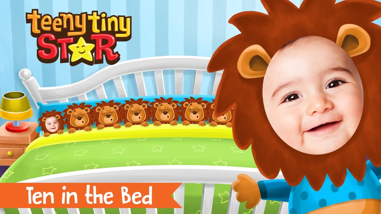 Ten in the Bed | Nursery Rhymes & Kids Songs | TeenyTinyStar