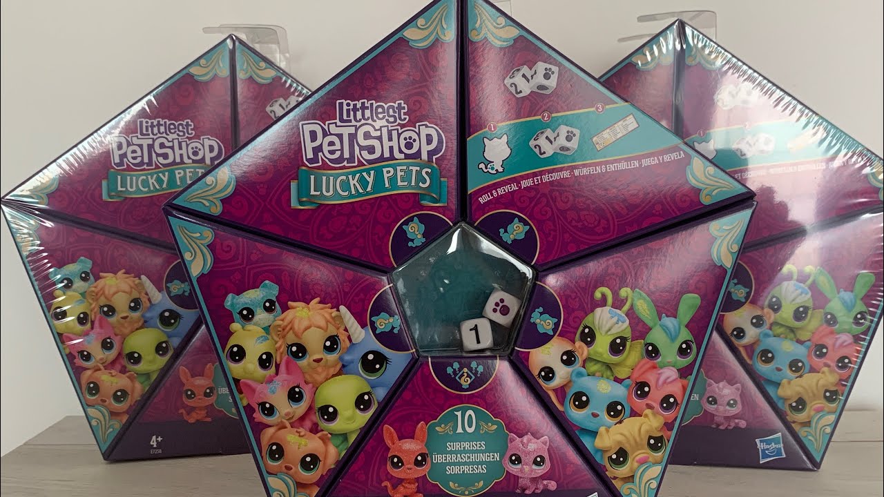 UNBOXING PETSHOP Lucky Pets Roll & Reveal