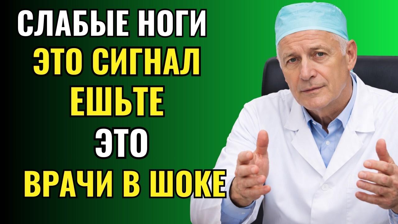 После 60 лет ешьте эти 3 продукта — ваши ноги снова станут сильными и устойчивыми.