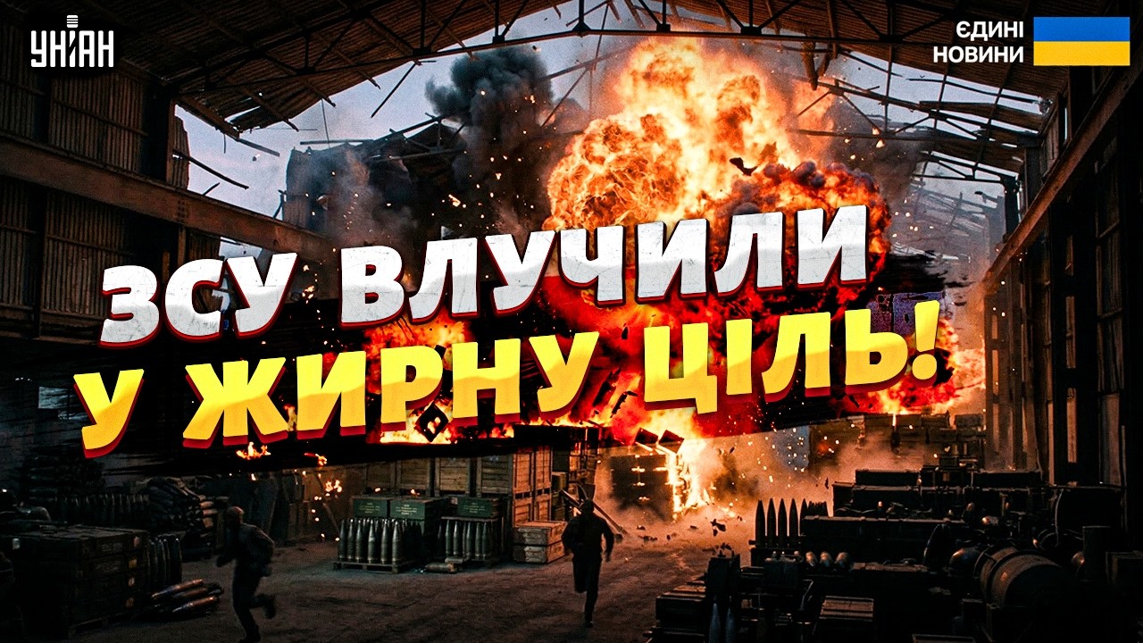 Ракетний склад РФ злетів у повітря: яскраве відео / Страшний удар по Запоріжжю / Головне на ранок