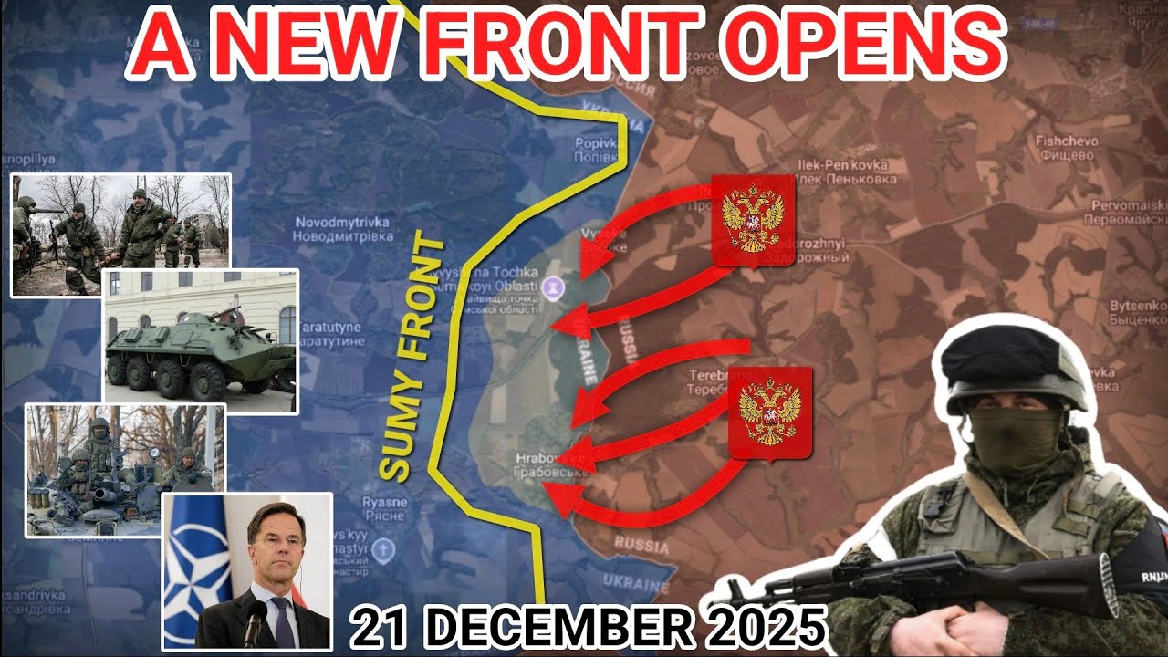 New Front Opens in Sumy | Ukrainian Counteroffensive Strikes Kupyansk [21 December 2025]